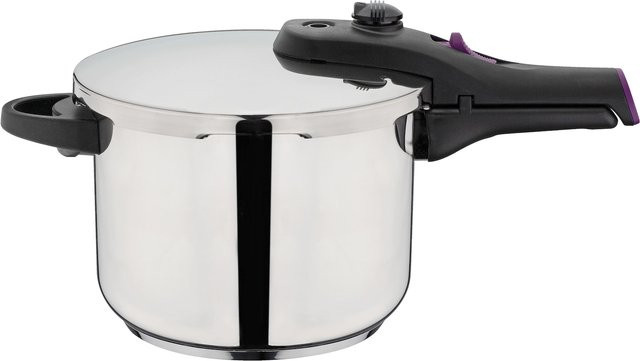 GSW Schnellkochtopf System Rapid aus Edelstahl mit Einsatz, Silber, Durchmesser: 22 cm, Volumen: 6 l - Bild 1