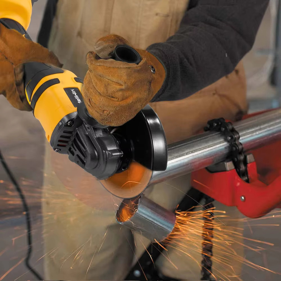 MELLWIN Bürstenloser Akku-Winkelschleifer 125 mm für Makita 18V LXT zum Schleifen, Polieren und Schneiden von Metall und Holz - Bild 5