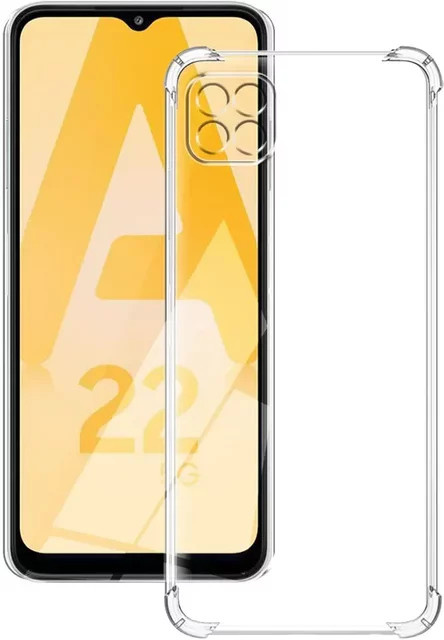 Transparente Ultradünne TPU Schutzhülle für Samsung Galaxy A22, A22S, F42, A23, A24 und A25 - Bild 1