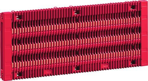 Rittal RiLineX Board 800 A Sammelschienen-Modul aus Kupfer, 3-polig, Farbe Rot, Breite: 50,5 cm - Bild 1