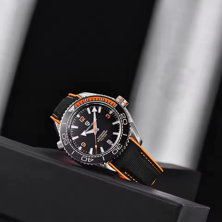 PAGANI DESIGN Armbanduhr, Automatik, Edelstahl, Keramik, 42 mm, Herren - Bild 3