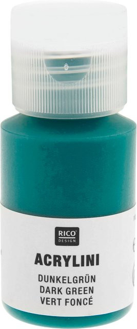 Rico Design Acrylini Acrylfarbe Dunkelgrün - Bild 1