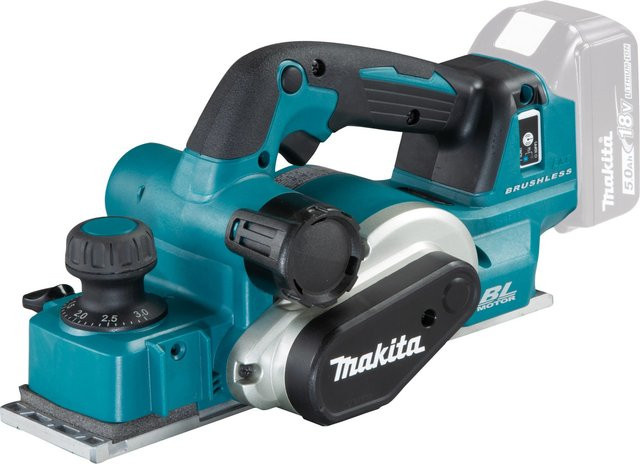 Makita Akku-Hobel DKP181Z 18 V Solo mit 82 mm Hobelbreite - Bild 1