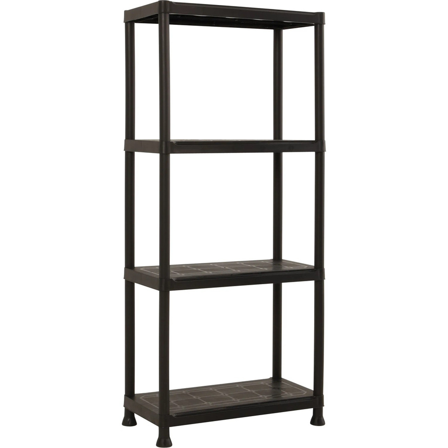 OBI Kunststoffregal XS-60 Schwarz, H x B x T: 135 x 60 x 30 cm - Bild 2