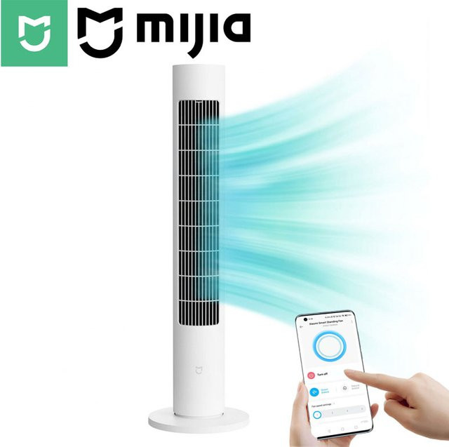 MIJIA Smart DC Frequenzumwandlungs-Turmventilator 2. Generation, weiß, CN-Version mit Smart Home Integration - Bild 1