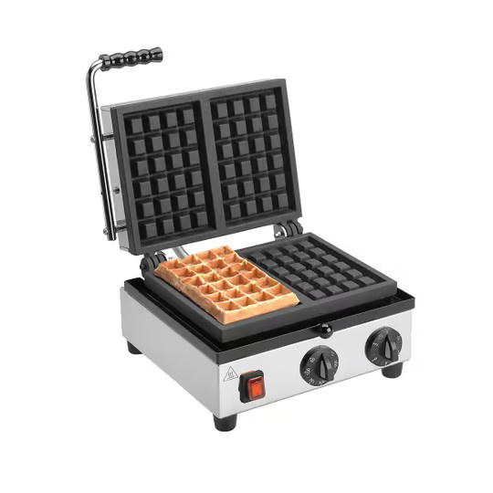 Milantoast Brüsseler Waffeleisen in Silber - Bild 2
