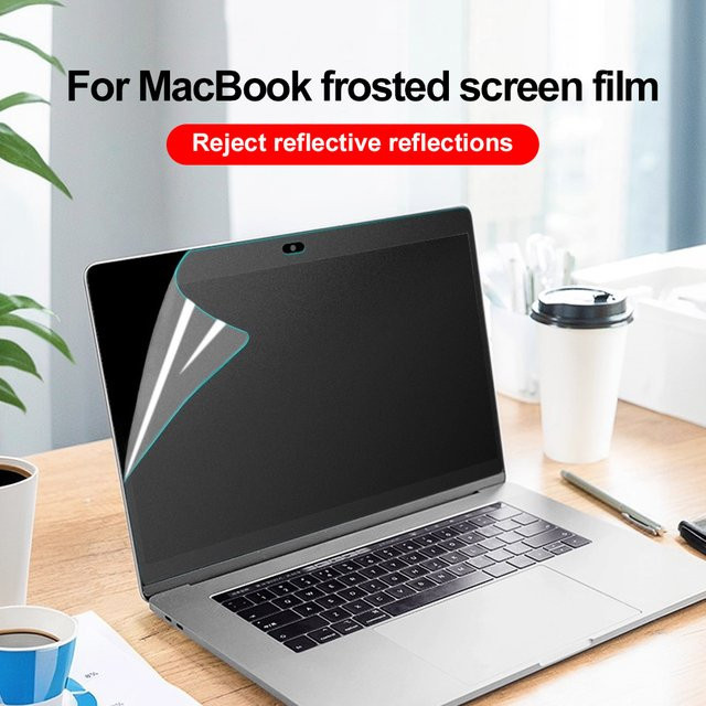 Matte Displayschutzfolie für Apple MacBook Pro und MacBook Air in Transparent - Bild 1