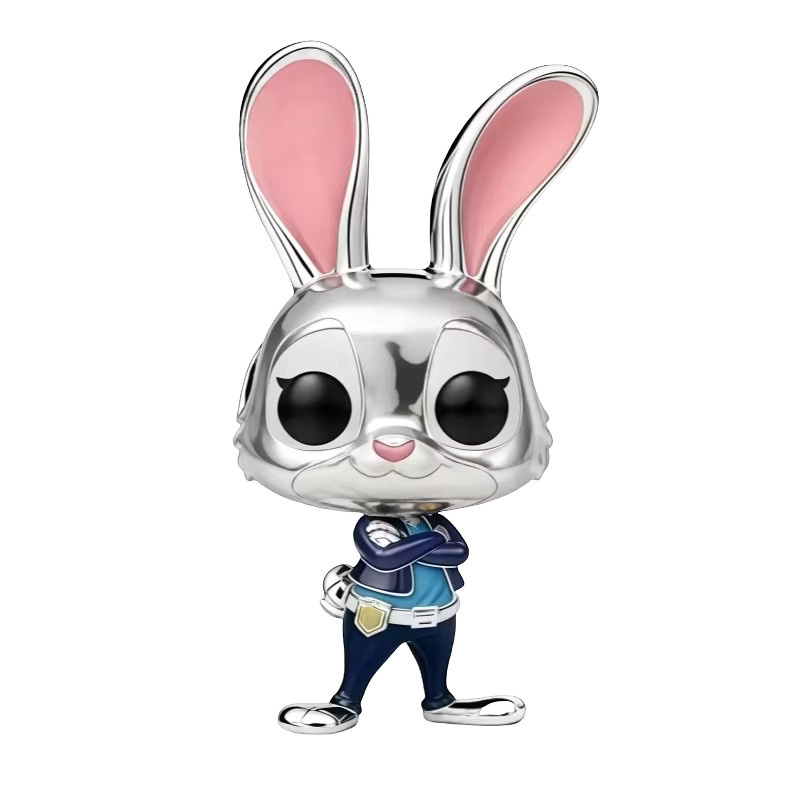 Potdemiel Charms, Zootopia Nick & Judy, Lion King Simba & Maleficent, Damen - Bild 2