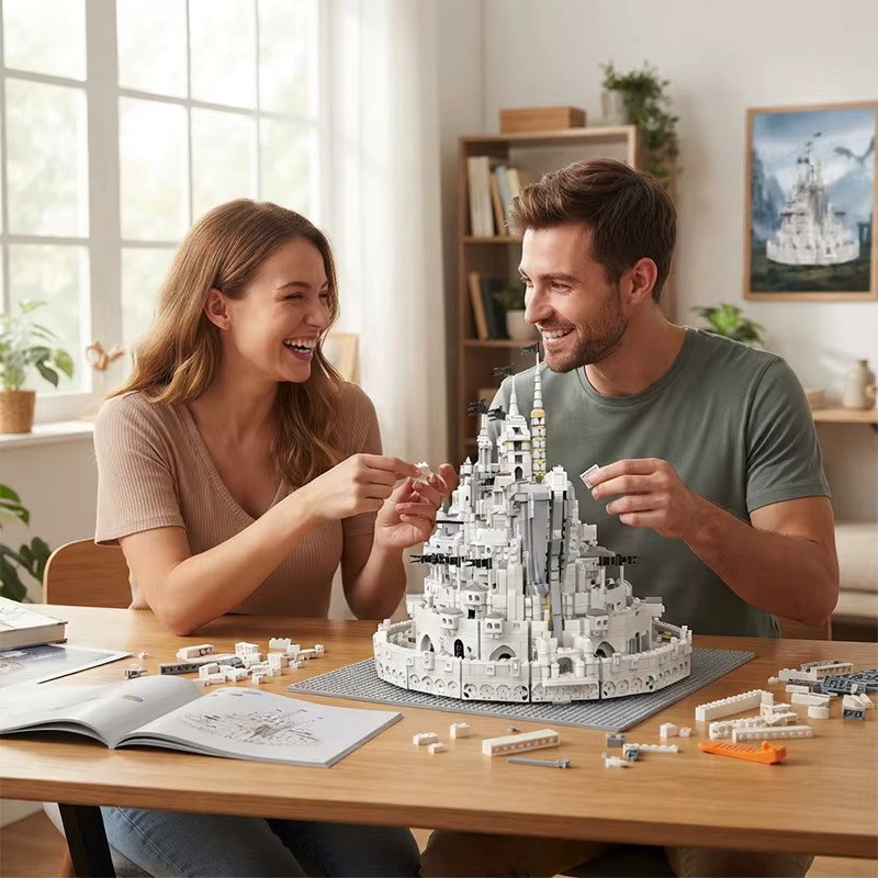 Der Herr der Ringe Weißes Schloss, Bausteine, 3653 Teile, ab 14 Jahren - Bild 5