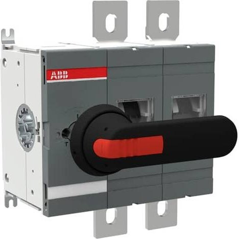 ABB OT800E02P Lasttrennschalter 800A 1000V Schwarz und Grau - Bild 1