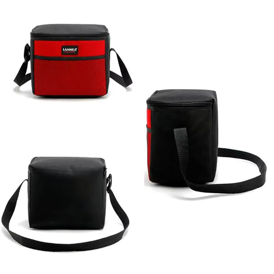 LISM Isolierte Bento-Tasche mit Picknick-Kühlpack in Blau, 5 l Volumen - Bild 2