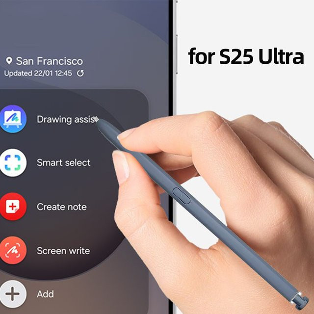 Anmone Stylus Pen Ersatz für Samsung Galaxy S25 Ultra SM-S938U 5G als aktiver Touchscreen-Stift ohne Bluetooth - Bild 1