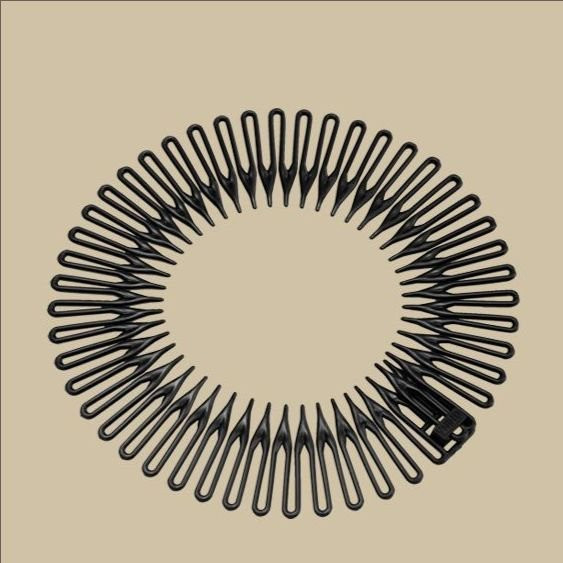 YULIN Stirnband, Kunststoff, Schwarz, Damen - Bild 1