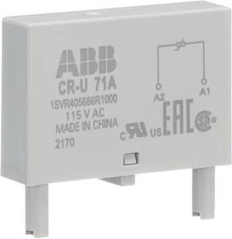 ABB Steckmodul CR-U 71A in Grau - Bild 1
