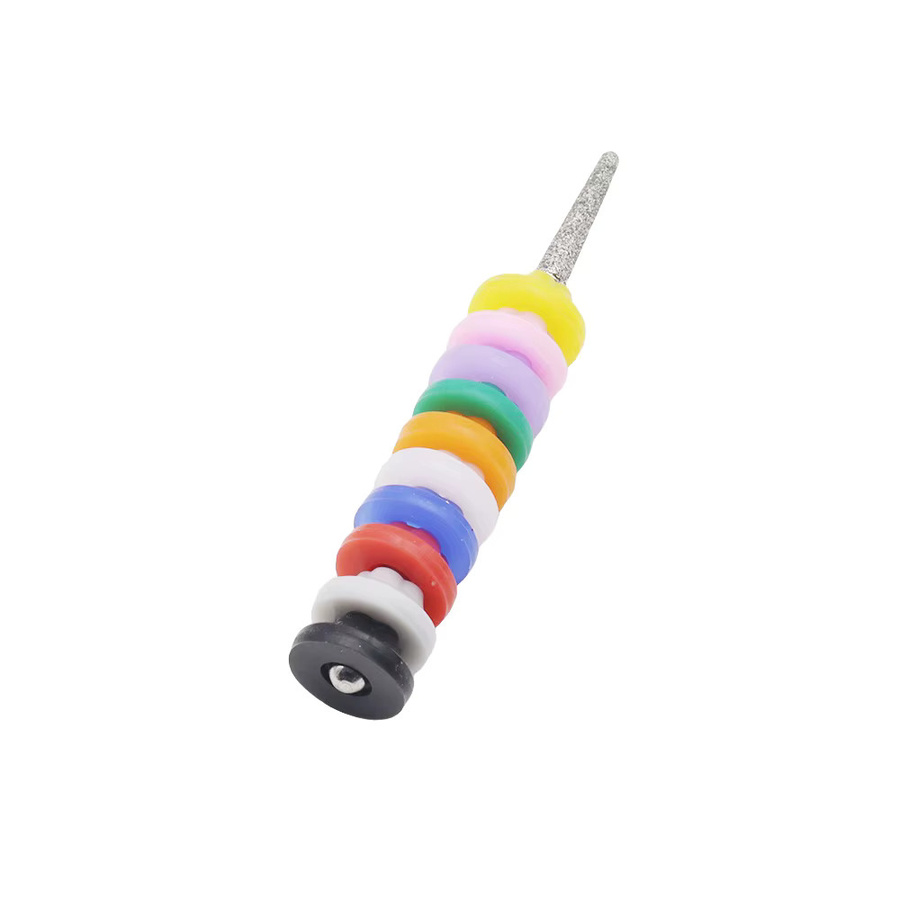 Easy Nail Nagelstaubschutzkappen für 3/32-Zoll-Schaft, 10 Stück, Unisex - Bild 2