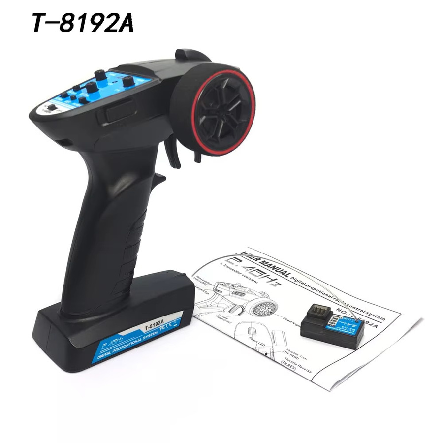 YSIDO RC-Funksystem-Sender, 2,4 GHz, 3-Kanal-Funksender mit Empfänger - Bild 3