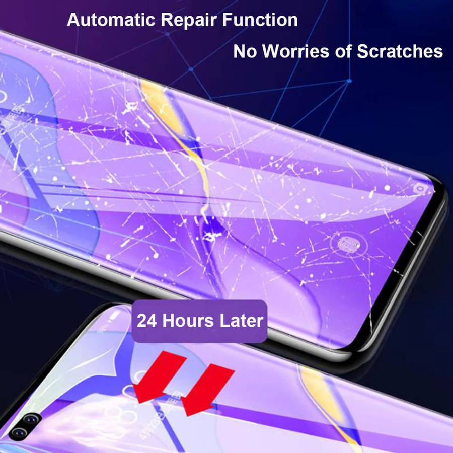 3er-Pack HD Hydrogel Schutzfolien für Huawei Honor 300 200 Pro Magic 8 7 6 Pro Magic 6 Lite X9A X9B in Transparent mit Selbstheilungsfunktion - Bild 3