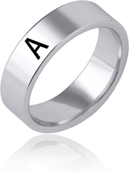 konminry Ring Edelstahl, Silber, Damen - Bild 1
