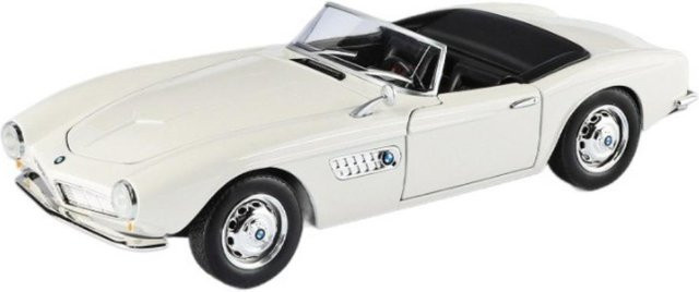 Fourall- Model Cars BMW 507, Modellauto, 1:24, Metall, mit Licht und Sound, weiß - Bild 1
