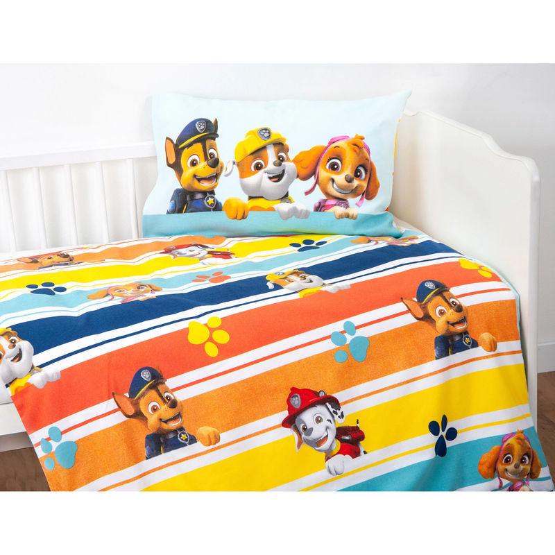 Herding Paw Patrol Flanell Wende-Bettwäsche für Kinder, Mehrfarbig, B/T/H: 135 x 200 cm und 40 x 60 cm - Bild 2