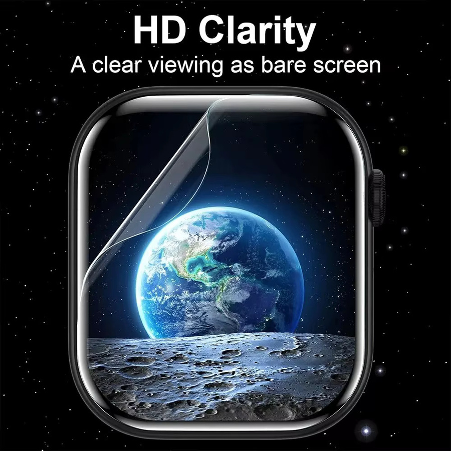 Apple Displayschutzfolie Hydrogel, 10 Stück, transparent, Unisex - Bild 4