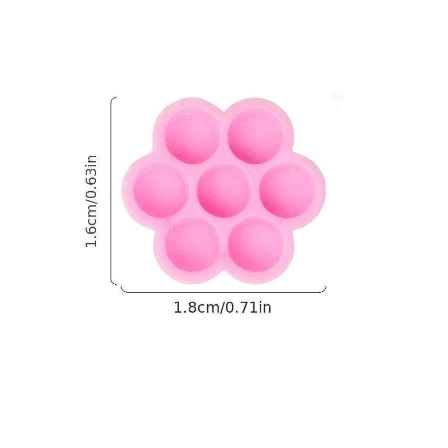 HUAZDS Wimpernkleberringe, rosa Silikon-Mikrowerkzeuge, 50/150 Stück - Bild 2