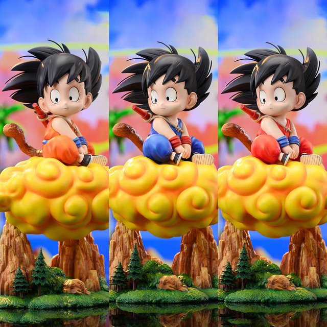 Bandai Anime Dragon Ball Z Goku Figur in Rot, Höhe: 20,5 cm - Bild 1