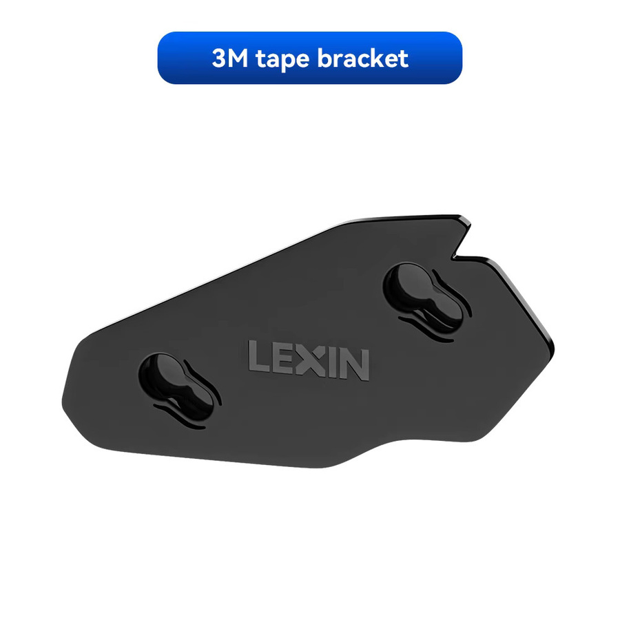 Lexin G2/G2P Zubehör Set für Bluetooth Helm Interphone mit 3,5 mm Jack Stecker und Halterung in Schwarz - Bild 2
