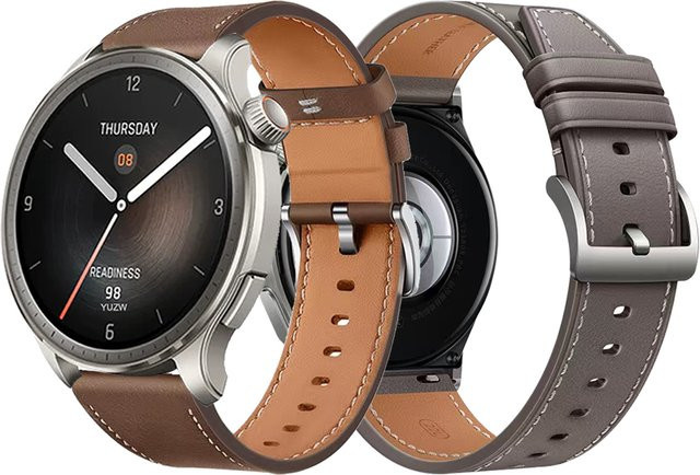 Huami Uhrenarmband Leder, Edelstahl, Unisex - Bild 1