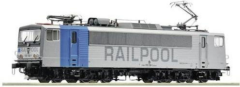 Roco H0 E-Lok 155 138-1 der Railpool in silberglänzend - Bild 1