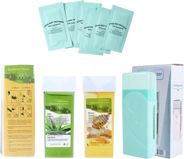 liddy Wachs-Therapie-Set, Wachsmaschine, Enthaarungswachs, Enthaarungspapiere - Bild 1