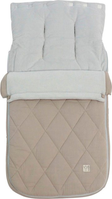 Kaiser Fußsack ANNY beige aus Textil mit Maßen B: 42 cm, H: 42 cm, T: 4,2 cm - Bild 1