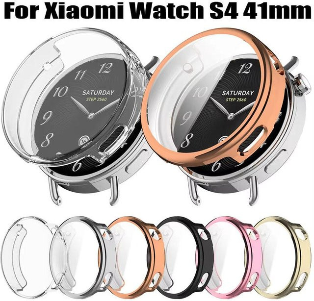 Xiaomi Uhrenzubehör, Schutzhülle für Xiaomi Uhr S4 41mm, TPU, transparent, Unisex - Bild 1