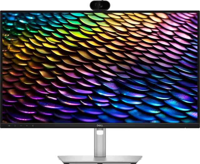 Dell Pro P2726DEB Conferencing Monitor 27 Zoll QHD IPS mit USB-C, HDMI, DisplayPort und LAN in Schwarz und Silber - Bild 1