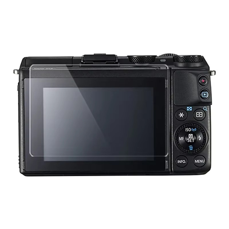 Displayschutz aus gehärtetem Glas für Sony ZVE10 II, transparent, 1 Set - Bild 3