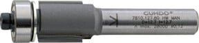 GUHDO HW-Bündigfräser Z2 S8 D12,7 l25,4 in Silber - Bild 1