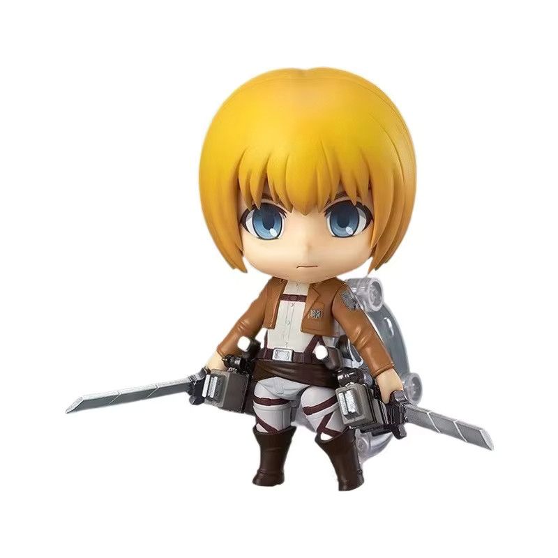 Attack on Titan Armin Arlert Q Clay Actionfigur von Bandai mit wechselbarem Gesicht in Multicolor - Bild 2