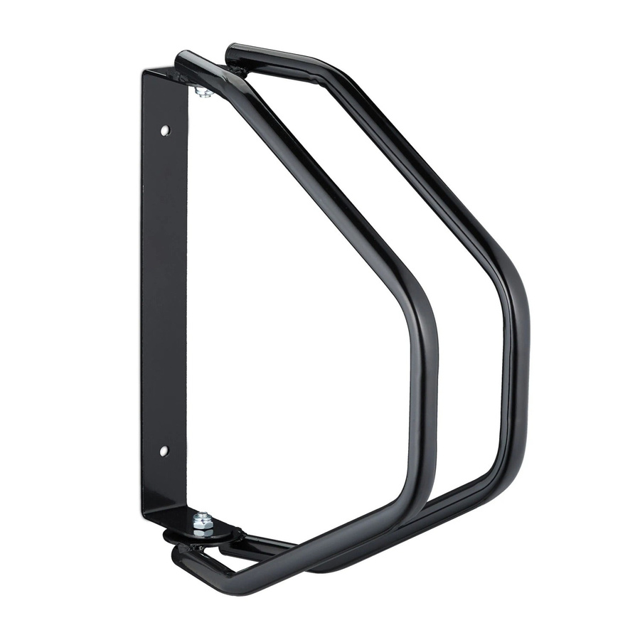 Schwenkbarer Fahrradständer aus Stahl von Relaxdays in Schwarz, B/T/H: 32,5 x 9 x 28,5 cm - Bild 2