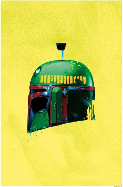 Komar Wandbild Star Wars Boba Fett, bunt, B/H: 50 x 70 cm - Bild 1