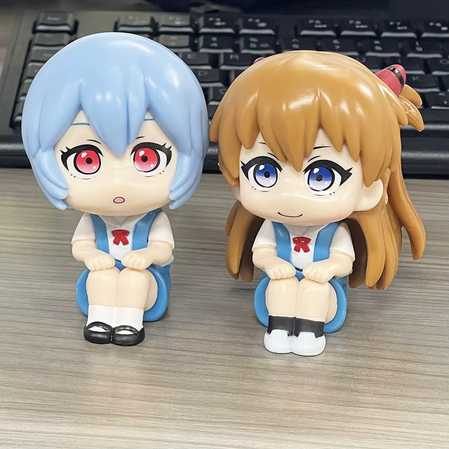Bandai Evangelion Ayanami Rei Asuka Actionfigur, Bunt / Mehrfarbig - Bild 2