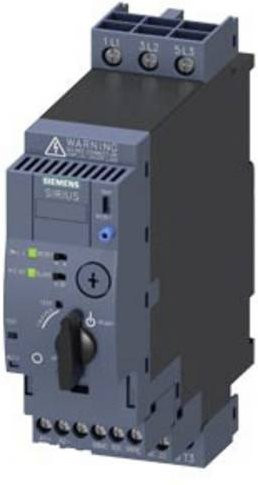 Siemens Direktstarter 3RA6120-1AP32 in Grau mit 0,4A Nennstrom und 0,09kW Motorleistung bei 400V - Bild 1