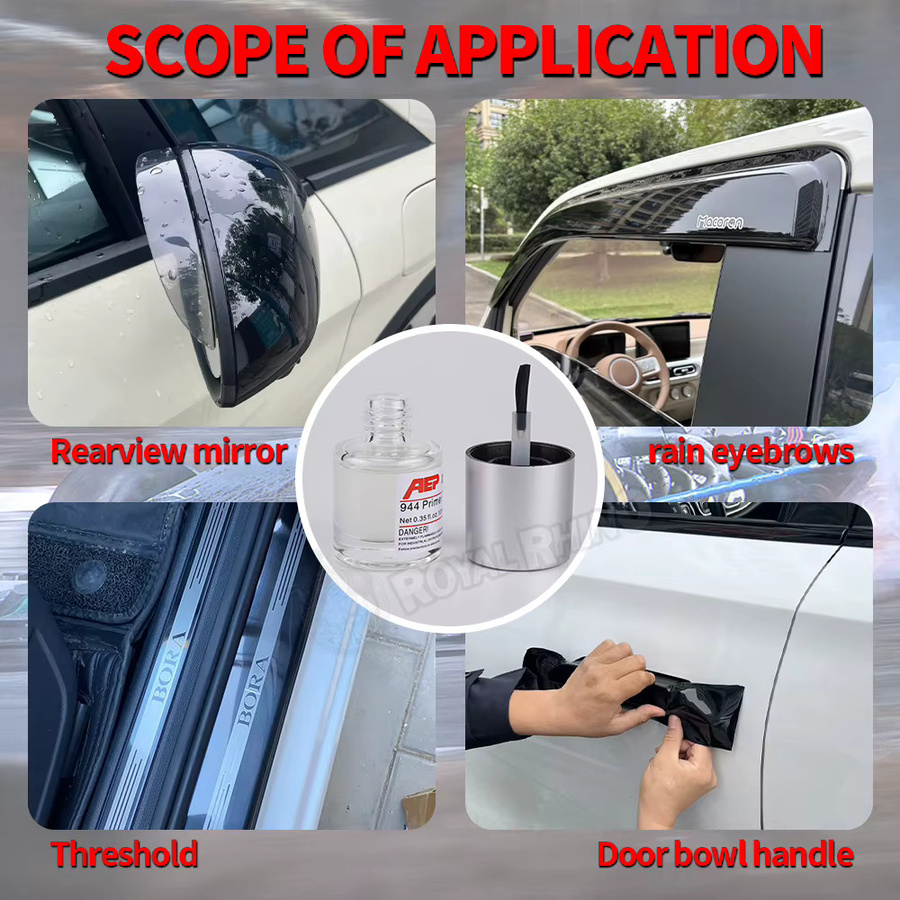944 Haftungsförderer Acrylschaum-Klebeband transparent für doppelseitiges Klebeband im Automobilbereich - Bild 5