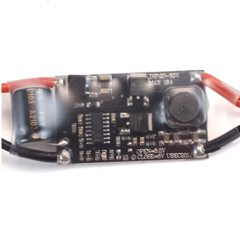 PD QC 20V Trigger-Modul UBEC 5V 5A 15A Hochstrom-BEC digitales einstellbares Netzteil mit Display in Blau - Bild 2