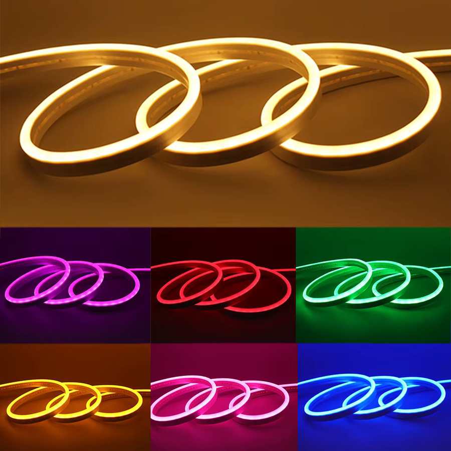 HEGEHE Neonstreifen DC 12 V IP65 wasserdicht flexibler LED-Streifen 2835 mit 120 LEDs/m - Bild 3