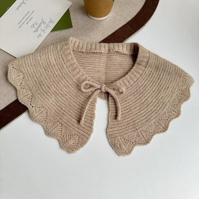 Falscher Kragen, Polyester, Schwarz, Damen - Bild 1