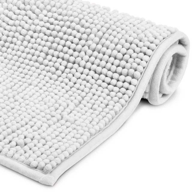 Beautissu BeauMare WR Vorleger Matte Weiß B: 50 cm, T: 80 cm - Bild 1