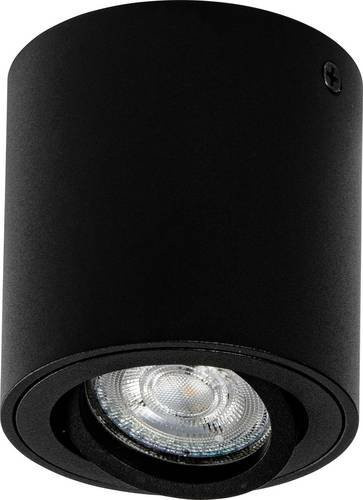 Osram LED Außenwandleuchte Spot Surface Round GU10 Schwarz aus Metall mit verstellbarem Glas-Einsatz - Bild 1