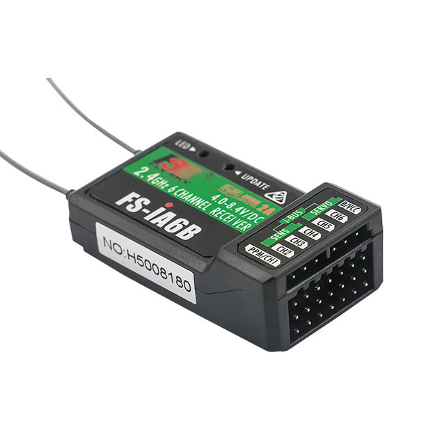 Flysky FS-IA6B IA6B 2,4G 6CH Empfänger, mit Dual-Return PPM-Ausgang und IBUS-Funktion - Bild 3