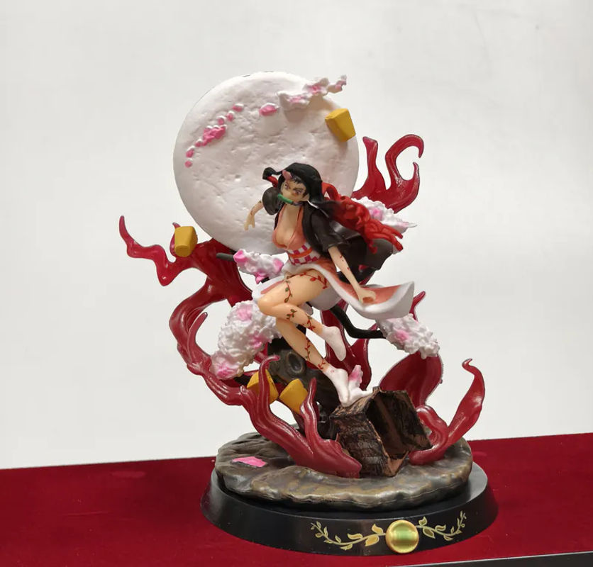 Bandai Ghost Slayer Klinge Magischer Würfel Anime Figur aus Kunstharz, mehrfarbig, Desktop-Dekoration Ornament - Bild 2