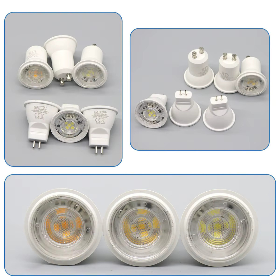 10 Stück LED Strahler GU10 3W in Weiß für die Innenbeleuchtung, AC 220V - Bild 5